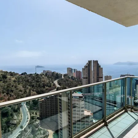 Skyline 25 Vistas Al Mar Y Montana Appartamento Benidorm