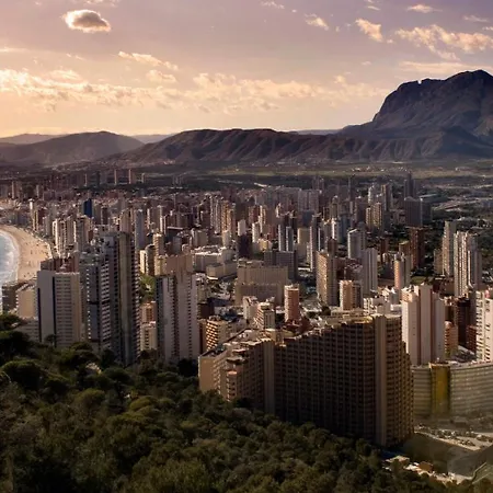 Skyline 25 Vistas Al Mar Y Montana Appartamento Benidorm