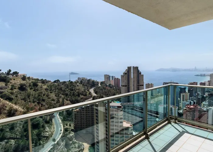 Skyline 25 Vistas Al Mar Y Montana Appartamento Benidorm