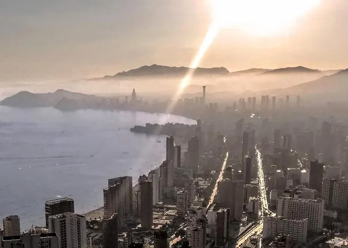 Skyline 25 Vistas Al Mar Y Montana Appartamento Benidorm