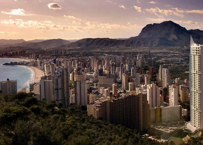 Skyline 25 Vistas Al Mar Y Montana Appartamento Benidorm